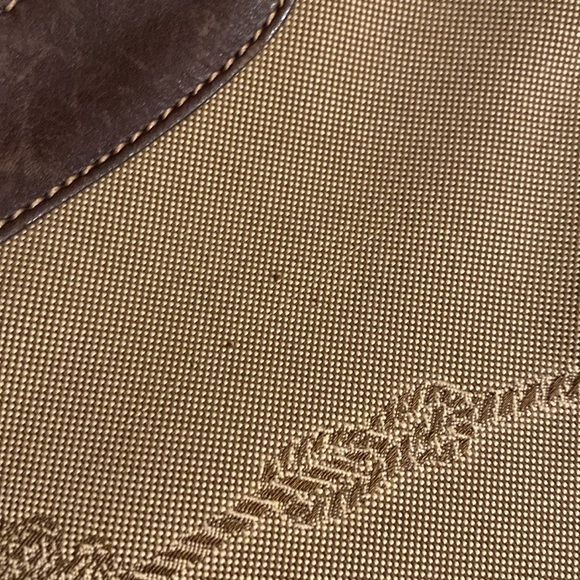 Prada Canapa Brown Jacquard leather messenger bag unisex - Picture 7 of 9